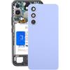 ZORSOME Cover posteriore di ricambio per batteria compatibile con Samsung Galaxy A54 SM-A546B, copertura posteriore di ricambio per porta batteria con copriobiettivo fotocamera (viola)