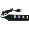 Legami - Hub USB a 4 Porte, Nero
