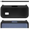 GEEKRIA Cover in silicone Geekria compatibile con altoparlante Bose SoundLink Max, custodia in silicone morbido con tracolla, custodia da viaggio portatile (Nero)