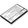 TCTK TECHTEK Batteria 1050mAh compatibile con [Brondi] AMICO SUPERVOICE, INTREPID 4G, SUPERVOICE, per [Huawei] C6300 sostituisce HB5A3, HB5A3L, W11