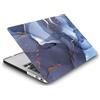 HLAAJJX Custodia Protettiva per Macbook Pro 13 pollici Modello A1278 con CD-ROM 2012 2011 2010 2009 2008 Uscita, Sottile Rigida Case Cover Plastica Duro Custodia, Marmo blu