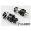 Ricable Custom USP (Kit Schuko + IEC/VDE) - Connettori di Alimentazione Hi-Fi