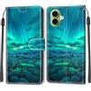 KENHONER Cover Compatibile con iPhone 17, Premium Pelle PU Portafoglio Flip Libro Custodia per iPhone 17 [Protezione Completa] - artico