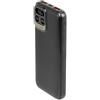 WEB world electronic business Power Bank 15000mAh 66W Super Charge con 4 Cavi Integrati e Display LED Digitale - Nero