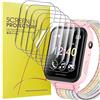 Blueshaweu 6 Pezzi Pellicola per PTHTECHUS Smartwatch S19, Pellicola Protettiva per PTHTECHUS S19 Smartwatch, Sensibile al Tatto, Senza Bolle, HD Trasparente TPU Film (transparent)