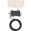 YUKOFE HF Antenna a onde corte 3-30MHz 1:49 Balun portatile SSB120W Radio Antenna 20m Lunghezza