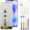 LADYSON Display per Realme C53 RMX3760 RMX3762 2023 Schermo LCD di ricambio per OPPO Realme C53 6.7 pollici Digitizer Touch LCD Kit di riparazione con strumenti (nero senza cornice)