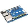 TUOPUONE Mini scheda base (C) per modulo di calcolo 4 (versione avanzata) compatibile con modulo di calcolo Raspberry Pi 4