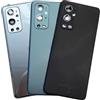 Generic Vetro posteriore compatibile per OnePlus 9 Pro Modello LE2120/LE2121 - Copribatteria posteriore per sportello posteriore della batteria, parte di ricambio (nero)