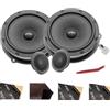 Option Altoparlante compatibile con Dacia Duster DJF (3a generazione, dal 2024) - Plug & Play 16,5 cm altoparlante frontale con tweeter in aclotta in seta da 20 mm - 55 WRMS, 3 Ohm - incl. isolamento