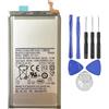 Audiosystem BATTERIA PER SAMSUNG GALAXY S10 SM-G973 G973F Con Capacita' Originale 3400MAh EB-BG973ABU Pila Ricambio Sostituzione Set Attrezzi Incluso