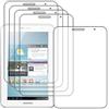 ebestStar - Pack x5 Protezione Schermo Compatibile con Samsung Galaxy Tab 2 7.0, GT-P3110 P3100 Pellicola Film Anti Shock AntiGraffio