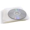AMAPOLAS 1000 Bustine per CD E Dvd Trasparenti in Plastica PVC con Aletta di Chiusura