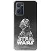 LA CASA DE LAS CARCASAS Custodia per Realme 9i - OPPO A76 ufficiale di Star Wars Darth Vader sfondo nero per proteggere il tuo cellulare Cover per Xiaomi in silicone flessibile con licenza ufficiale di Star Wars