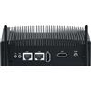 BASOARO PC Industriale Mini PC Fanless i5, Mini PC Win 11 Pro, 16GB RAM 512GB SSD Core i5 8350U PC Industriale Fanless, Dual RJ45 LAN 2 RS232 COM 2 HD Displays USB 3.0 WiFi BT