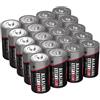 Ansmann alcaline AAA Micro rosso USA e getta ricaricabile (Confezione da 20)