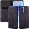 WenBaby CaseMe Cover per Oppo A57S/A57 2022/A77 5G/RealmeV23, Magnetica Cover a Libro con Slot per Schede, Custodia in PU Pelle Portafoglio per Oppo A57S/A57 2022/A77 5G/RealmeV23, Nero