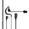 Midland ABM Microfono Auricolare con Braccetto Regolabile, Nero