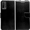 KEJI Cover Custodia per XIAOMI Redmi 9T, Cover Custodia Libro in Pelle Portafoglio con Supporto Flip Caso Supporto Stand Chiusura Magnetica XIAOMI Redmi 9T, Elegante (NERO)