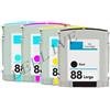 INK BELLIVE KIT 4 CARTUCCE COMPATIBILE PER HP 88 HP88 OfficeJet Pro K550 / OfficeJet Pro K550DTN / OfficeJet Pro K550DTWN / OfficeJet Pro K5400 / OfficeJet Pro L7000 / OfficeJet Pro L7880 / OfficeJet Pro L7680 / OfficeJet Pro L7780 / OfficeJet Pro L7580 …