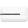 HUAWEI E5576-320 Mobile Wi-Fi 3s 4G LTE CAT4, 150 MBps, Batteria Ricaricabile da 1500 mAh, Nessuna Configurazione Necessaria, Wi-Fi Portatile Abilitato, per Viaggio e sul Lavoro, Bianco