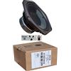 GK SOUND KIT SET PER FAITAL PRO 6FE100 8 ohm 1 midwoofer esagonale da 16,5 cm 165 mm 6,5 di diametro, da 100 watt rms e 200 watt max, sensibilità 91 db, per casa, 1 pezzo + 3 sticker omaggio