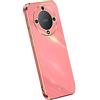 RankOne La Custodia del Telefono è Adatta per HONOR Magic5 Lite 5G (6.67 Inches), Case per Cellulare in Silicone con Telaio Galvanico - Rosso