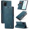 WenBaby CaseMe Cover per Samsung Galaxy M60S/Note 10 lite/A81, Magnetica Cover a Libro con Slot per Schede, Custodia in PU Pelle Portafoglio per Samsung Galaxy M60S/Note 10 lite/A81, Blu