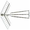 Generico MERCATO ELETTRICO Antenna HD digitale UHF 21-60 tripla direttiva 27 elementi