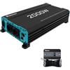 Renogy 2000W/4000W Power Inverter 12v 220v Onda Pura, DC 12V in AC 220V con 2 EU Presa & Telecomando trasformatore per Camper, Camion, Roulotte, Pannelli Solari, Picco 4000W