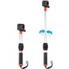 TELESIN Asta telescopica impermeabile e impugnatura galleggiante 2 in 1, bastone per selfie allungabile da 35,6 cm a 61 cm, per GoPro Hero 2018, 7, 6, 5, 4, 3, SJCAM, YI 4K, MI Lite, con supporto per