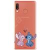 LA CASA DE LAS CARCASAS Custodia per Samsung Galaxy A20e Ufficiale di Lilo & Stitch - Angel & Stitch Beso per proteggere il tuo cellulare. Custodia in silicone flessibile con licenza ufficiale Disney