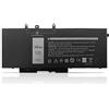 HUBEI GJKNX GD1JP 0GD1JP DY9NT 0DY9NT 5YHR4 451-BBZG Batteria sostitutiva per laptop per Dell Latitude 5480 5580 5280 5590 5490 E5480 E5580 E5490 E5590 Precision 15 3520 3530 Series (7,6 V 68 Wh)