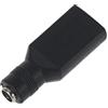 BYUTFA USB 2.0 A Femmina a per DC 5.5x2.1mm Adattatore di Alimentazione Jack cilindrico per connettore DC Femmina per Computer Notebook, Power Ban