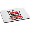 bubbleshirt Mousepad Festa dei nonni - se nonno non può aggiustarlo nessuno può farlo - idea regalo