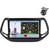 YDLXYWL Android 14 Autoradio per Jeep Compass 2 MP 2016 2017 2018 2019 2 DIN Stereo Car Tablet Pollici Schermo MP5 Lettore Multimediale Receiver GPS con SWC FM Carplay Android Auto (M200S 8core 2+32G)