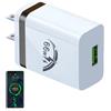 JINGAN Adattatore Blocco USB - Caricatore da Parete USB di Ricarica per il telefono cellulare | US Plug Fast Charger Adapter Cubo Ricarica Viaggi Portatile per Viaggi d'affari, Hotel, Jingan