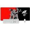 ITBT Persona 5 Tappetino Mouse Gaming, Grande Anime Mouse Pad XXL 900x400mm Confortevole, Lavabile, 3mm Antiscivolo Tappetino Scrivania Supporto per Ufficio Computer, Adatto per Computer e PC, B