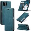 WenBaby CaseMe Cover per Samsung Galaxy A22 5G/F42 5G/A22S, Magnetica Cover a Libro con Slot per Schede, Custodia in PU Pelle Portafoglio per Samsung Galaxy A22 5G/F42 5G/A22S, Blu