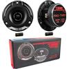 Generico KIT SET PER DS18 PRO-TWZ1 2 super bullet tweeter da 9,6 cm 96 mm di diametro, 100 watt rms e 200 watt max, 4 ohm, da 105 db di sensibilità, con profondità 4 cm, a coppia + accessori