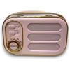 Generico Cassa Bluetooth Portatile Retro con Design Vintage - Altoparlante Wireless in Diversi Colori, Dimensioni Compatte 122x75x59 mm, Audio Potente, Include Cavo di Ricarica (Rosa)