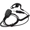 Proxel Srl PJD-1304C-VX7 Micro-Auricolare con Supporto Cavo SPIRALATO per YAESU VX-7 VX-6 VX-120 VX-170 VX-177 FT270 HX370E HX500E