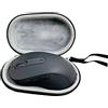 N+B Custodia Rigida da Viaggio per Logitech Signature M650L, Custodia Protettiva per Mouse Bluetooth Wireless, Nero