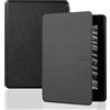Generico DayQiQiPu Caso per Kindle Paperwhite (10th Gen, 2018 Rilasciato, Model: PQ94WIF) Custodia per eReader di Pelle PU Ultra-Sottile di Visione Multiplo Copertura Antiurto - Nero