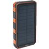 ISNATCH Powerbank solare 20000mAh 5v 2A 2xUSB e torcia