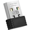 Joskeijky Adattatore WiFi 6 AX286 2,4 GHz con driver 0, scheda di rete USB per computer Win7/10/11, Mini ricevitore WiFi