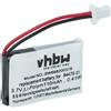 vhbw batteria compatibile con Plantronics C054, C054A, C053, C053A, C565, C565 GAP auricolari cuffie wireless (110mAh, 3,7V, Li-Poly)