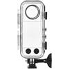 ARMYJY 40m Impermeabile Subacquea Caso per Insta 360 X4, Design Trasparente per Fotografia Senza Ostruzioni, Materiale Shell