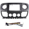 CRRYUQWWM Cornice Adattatore Per Mascherina Autoradio Da 10 Pollici Per RENAULT Per Master 2010+(Frame and Cable)