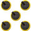 SIMPLETEK - 5x Batteria Ricaricabile LIR2016 Li-Ion Bottone da Saldare con Connettori a 90° 3.6V Angolati (5 pezzi)
